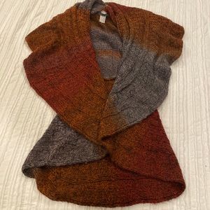 Anthropologie Ombré Knit Vest
